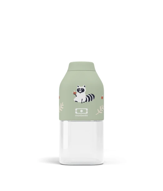 Monbento children's water bottle BPA-free Positive S — Raccoon 330ml
