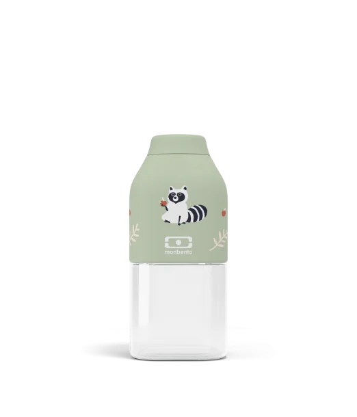Monbento Gourde pour enfants sans BPA Positive S – Raccoon
