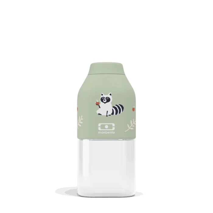 Monbento Gourde pour enfants sans BPA Positive S – Raccoon