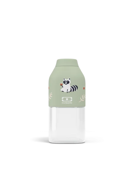 Monbento children's water bottle BPA-free Positive S — Raccoon 330ml