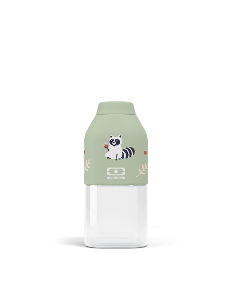 Monbento Gourde pour enfants sans BPA Positive S – Raccoon