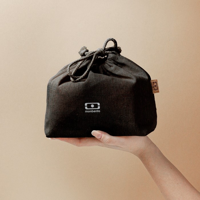 Monbento Pochette M pour Lunch box enfants et adultes – Noir