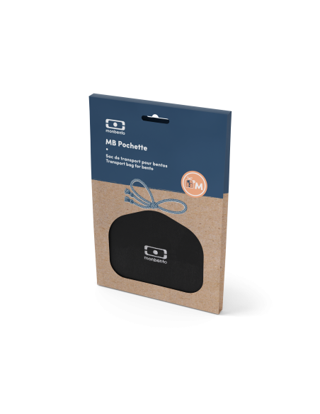 Monbento Pochette M pour Lunch box enfants et adultes – Noir