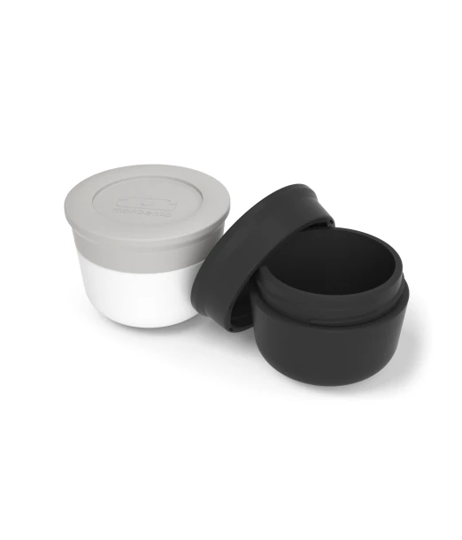 Monbento sauce containers Temple BPA-free S black/grey