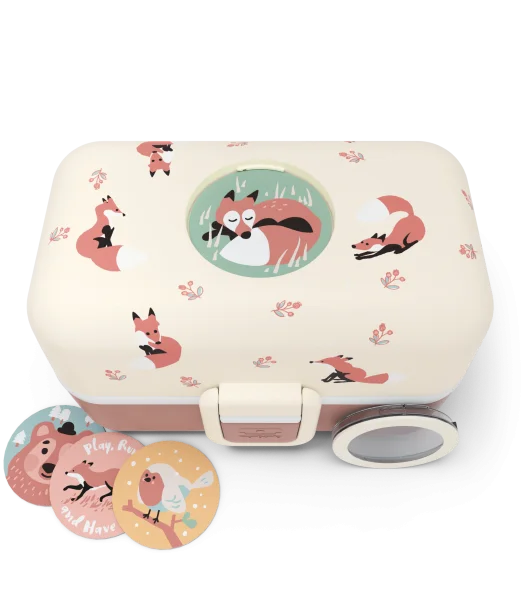 Monbento Lunch box pour enfants sans BPA Tresor – Fox Lunch Box 2