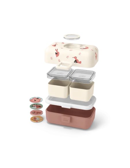 Monbento lunch box for children BPA-free Treasure – Fox — photo 3
