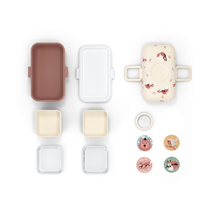 Monbento Lunch box pour enfants sans BPA Tresor – Fox Lunch Box