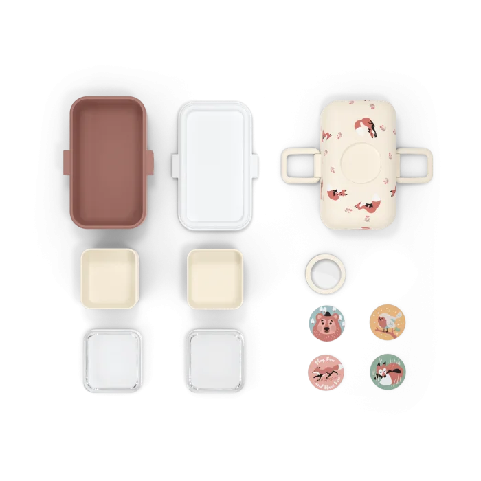 Monbento Lunch box pour enfants sans BPA Tresor – Fox Lunch Box