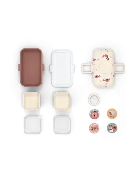 Monbento lunch box for children BPA-free Treasure – Fox — photo 4