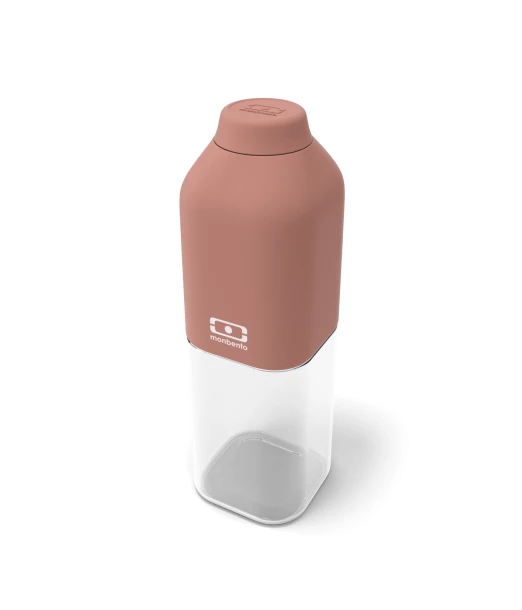 Monbento Positive M bottle BPA-free, drinking bottle for children and adults — Rosa mocha colour 500 ml 2