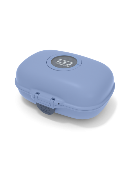Monbento Boîte à goûter pour enfants sans BPA Gram – Bleu