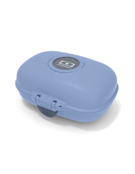 Monbento Boîte à goûter pour enfants sans BPA Gram – Bleu