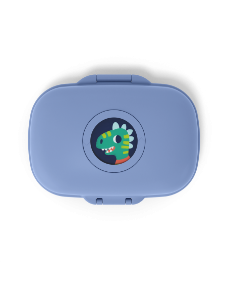 Monbento Boîte à goûter pour enfants sans BPA Gram – Bleu