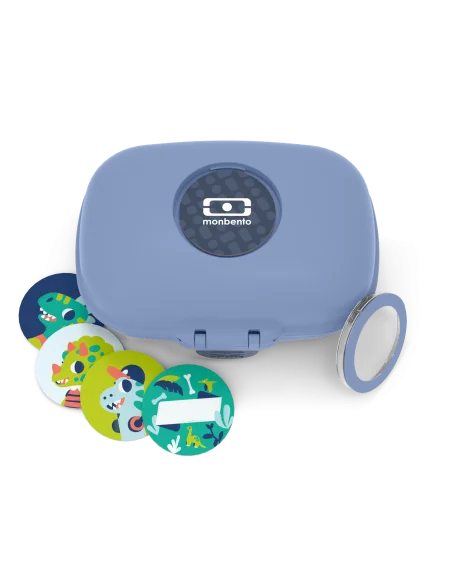 Monbento Gram BPA free snack box for children – Infinity blue — photo 3