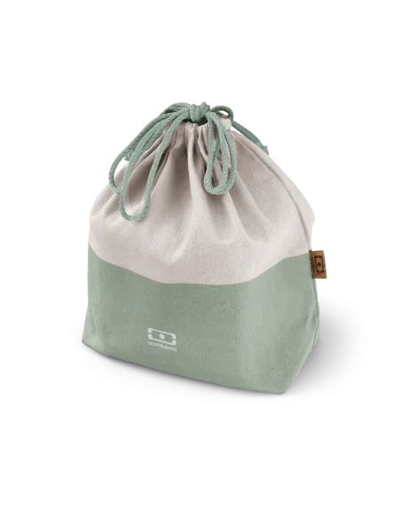 Monbento L pouch for lunch box and children's water bottle – Natural Green — photo 4