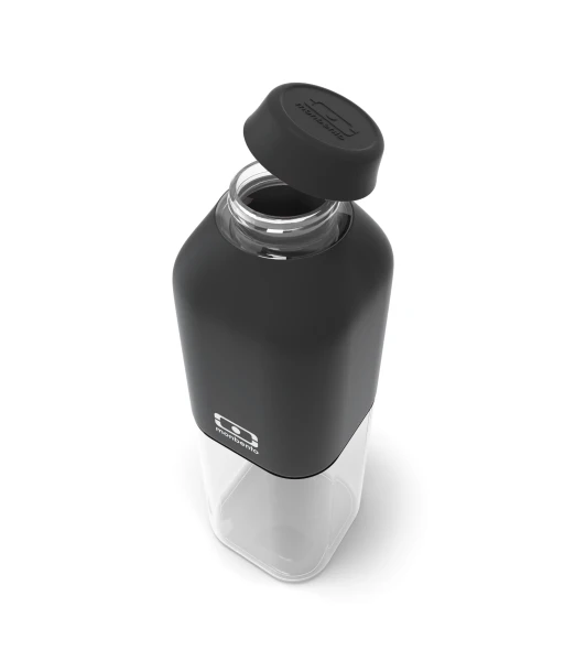 Monbento Positive M bottle, drink bottle, BPA free, for children and adults - Black 500 ml 2