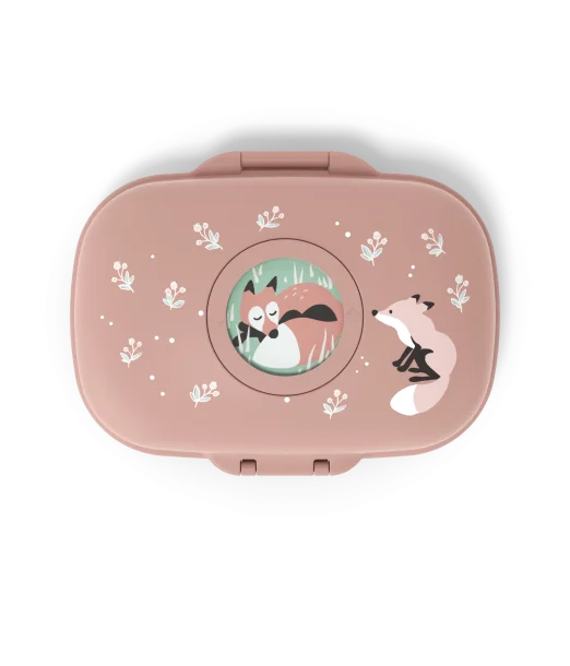 Monbento Boîte à goûter pour enfants sans BPA Gram – Fox Lunch 2