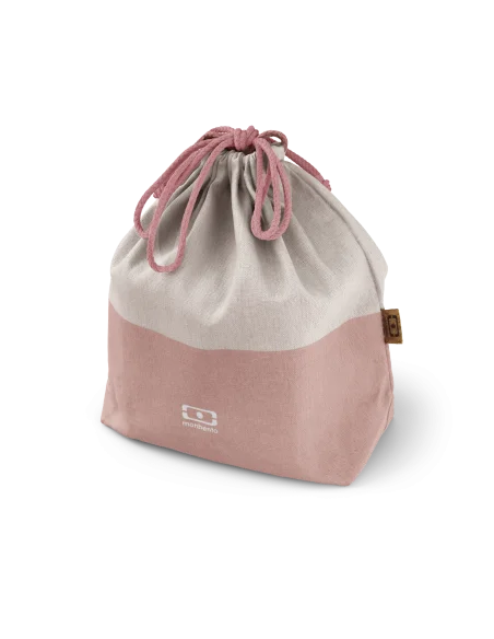 Monbento L pouch for children's lunch box and water bottle – Natural Pink — photo 4