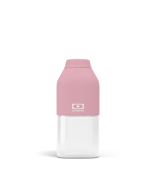 Monbento Gourde pour enfants sans BPA Positive S – Rose 330ml