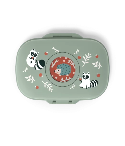 Monbento Boîte à goûter pour enfants sans BPA Gram – Vert 2