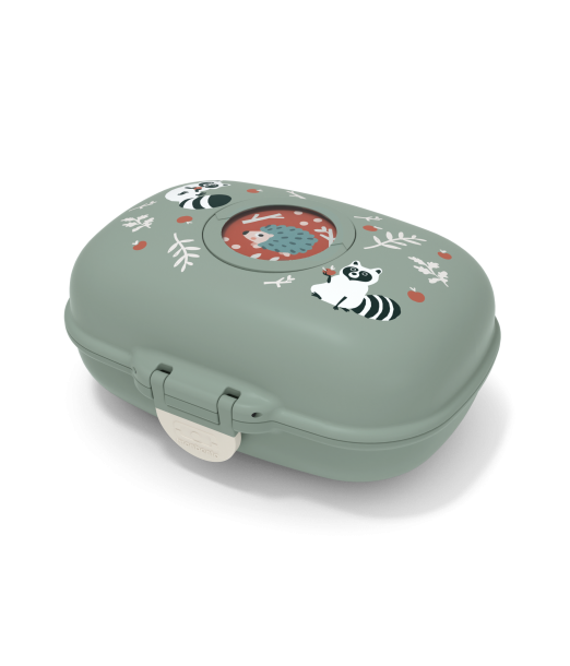 Monbento Boîte à goûter pour enfants sans BPA Gram – Vert
