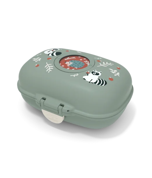 Monbento Boîte à goûter pour enfants sans BPA Gram – Vert