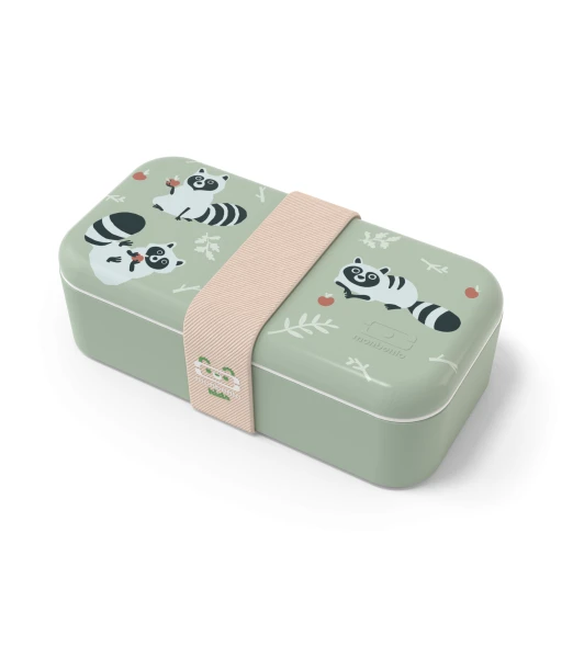 Monbento kids lunch box BPA-free Foodie – Raccoon