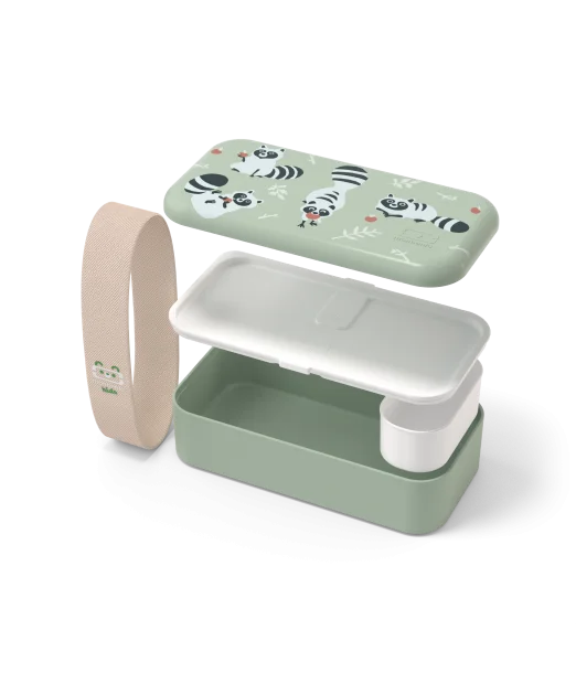 Monbento Lunch box pour enfants sans BPA Foodie – Raccoon 2