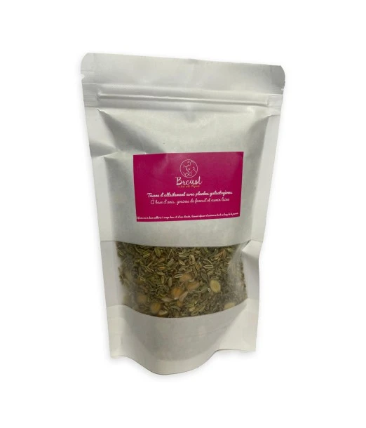 Organic galactagogue breastfeeding herbal teas By Myriam El Haddioui - large format