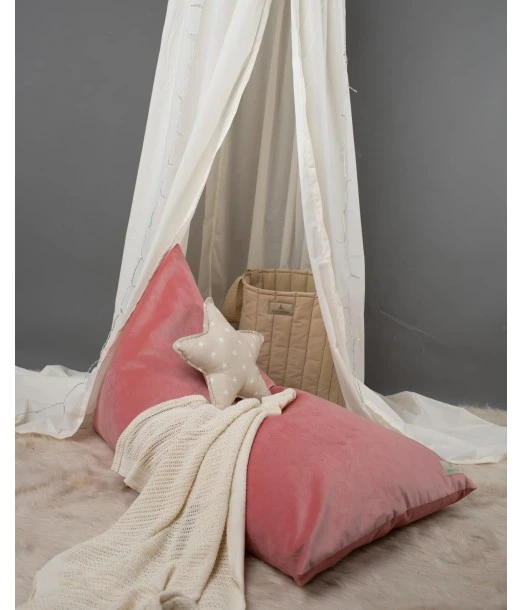 Minitribe children's pouf Dreamer - Salmon