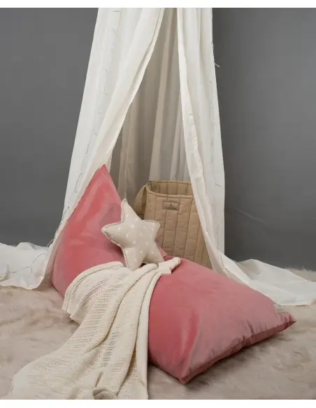 Minitribe children's pouf Dreamer - Salmon