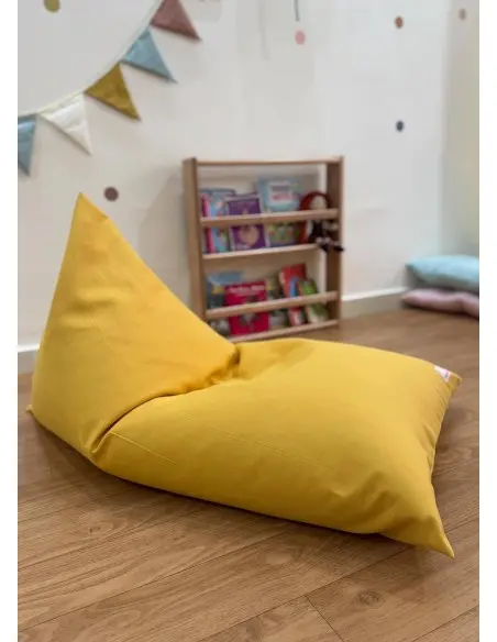 Minitribe Pouf pour enfants Dreamer - Jaune Déco chambre bébé 
