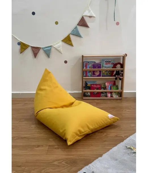 Minitribe Pouf pour enfants Dreamer - Jaune Déco chambre bébé 2