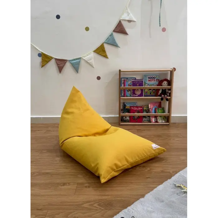 Minitribe Pouf pour enfants Dreamer - Jaune Déco chambre bébé 
