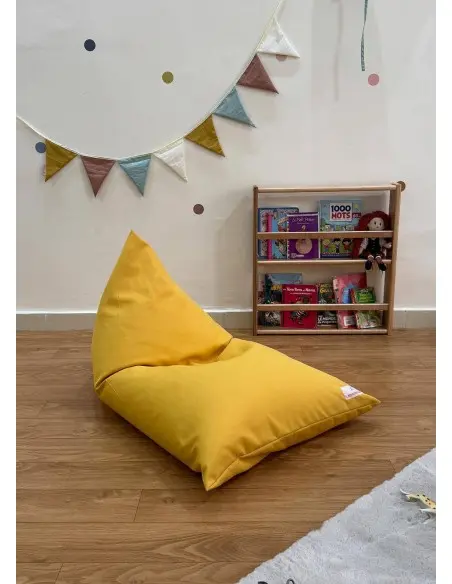 Minitribe Pouf pour enfants Dreamer - Jaune Déco chambre bébé 