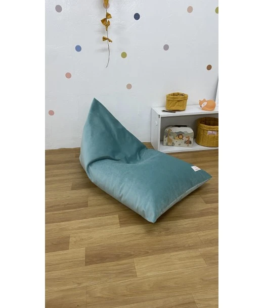 Minitribe children's pouf Dreamer - sea green