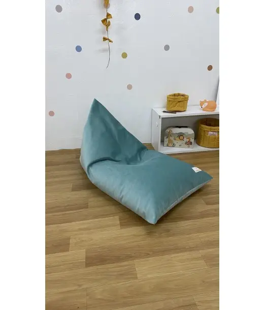 Minitribe Pouf pour enfants Dreamer - Vert eau Déco chambre