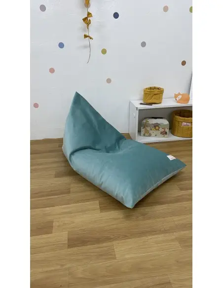 Minitribe Pouf pour enfants Dreamer - Vert eau Déco chambre