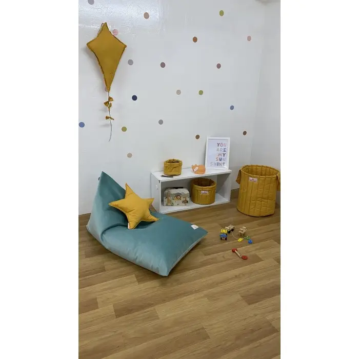 Minitribe Pouf pour enfants Dreamer - Vert eau Déco chambre