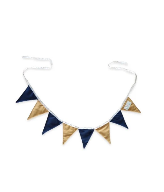Minitribe decorative garland Blue/Yellow - Havana
