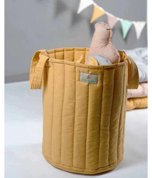 Minitribe toy basket Havana - Yellow