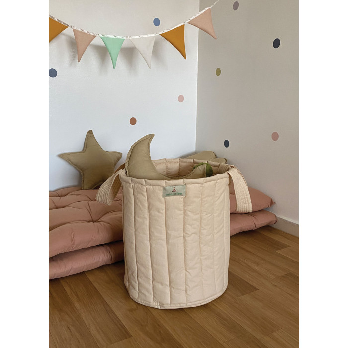 Minitribe Panier à jouets Havana - Desert dans Déco chambre bébé chez Baby And Mom Maroc
