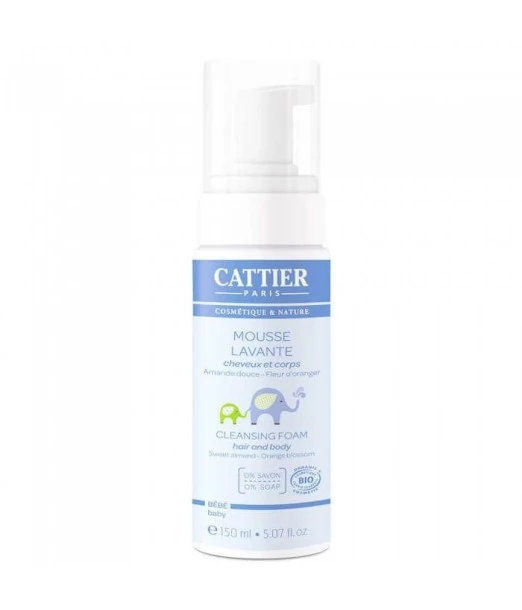 Cattier Cleansing Foam for Body and Hair 150 ml