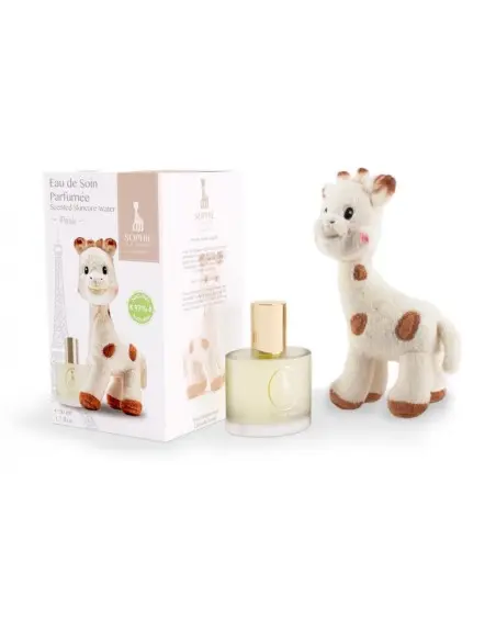 Sophie la Girafe gift set Care Water 50ml + Sophie soft plush toy 17 cm from 0 months