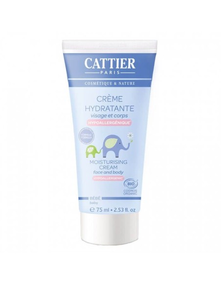 Crème Hydratante Visage et Corps Cattier 75ml