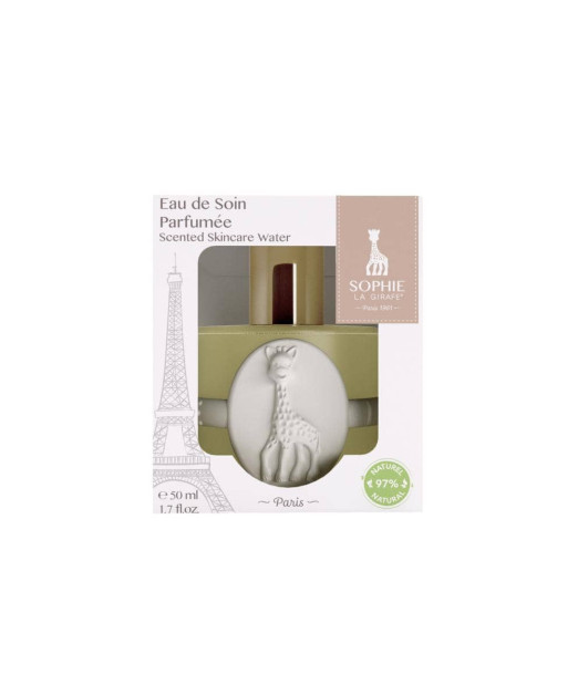 Sophie la Girafe Eau de Soin parfumée pour bébé 50ml + Anneau