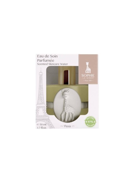 Sophie la Girafe Eau de Soin parfumée pour bébé 50ml + Anneau