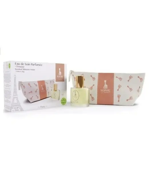 Sophie la Girafe Coffret Eau de Soin pour bébé 50ml + Trousse