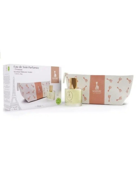 Sophie la Girafe Coffret Eau de Soin pour bébé 50ml + Trousse