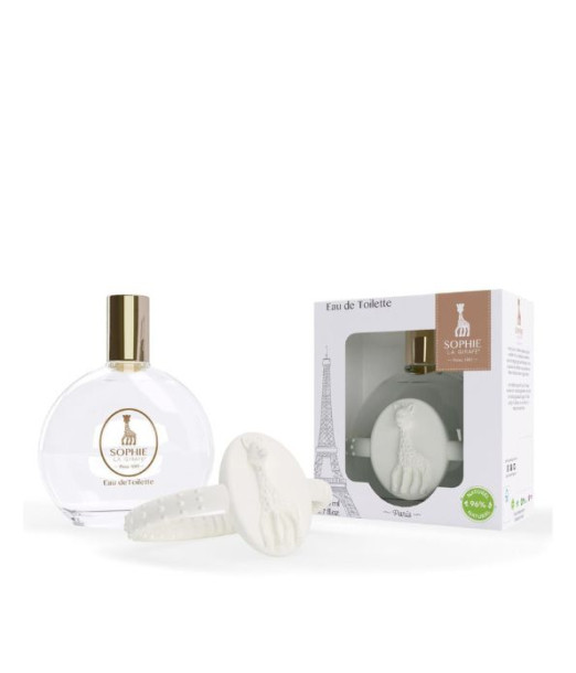 Sophie la Girafe Eau de Toilette pour bébé 50ml + Anneau de